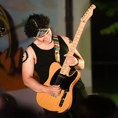 Chitarrista in concerto