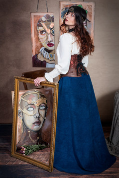 lana dri artiste peintre photothywa thywa photo steampunk victorian