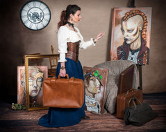 lana dri artiste peintre photothywa thywa photo steampunk victorian