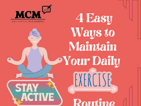 #52 4 Easy Ways to Maintain Your Daily Exercise Routine
