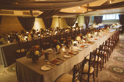 Cosy feeling wedding breakfast
