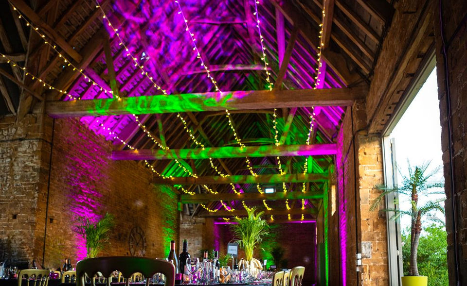 Fairylight draping