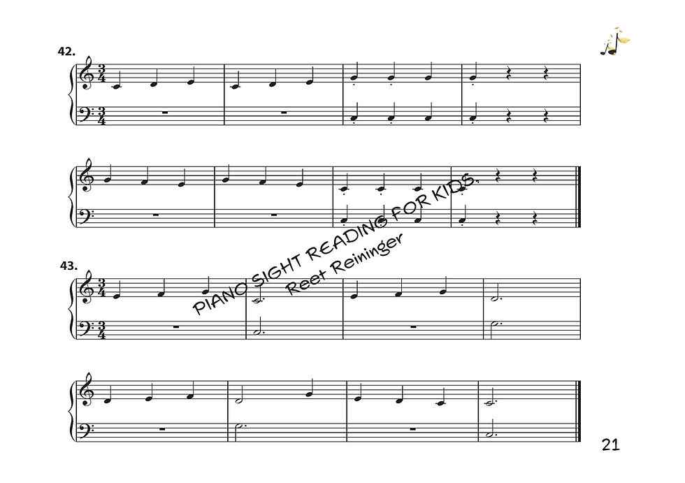 Thumbnail: Piano Sight Reading for Kids, Reet Reininger