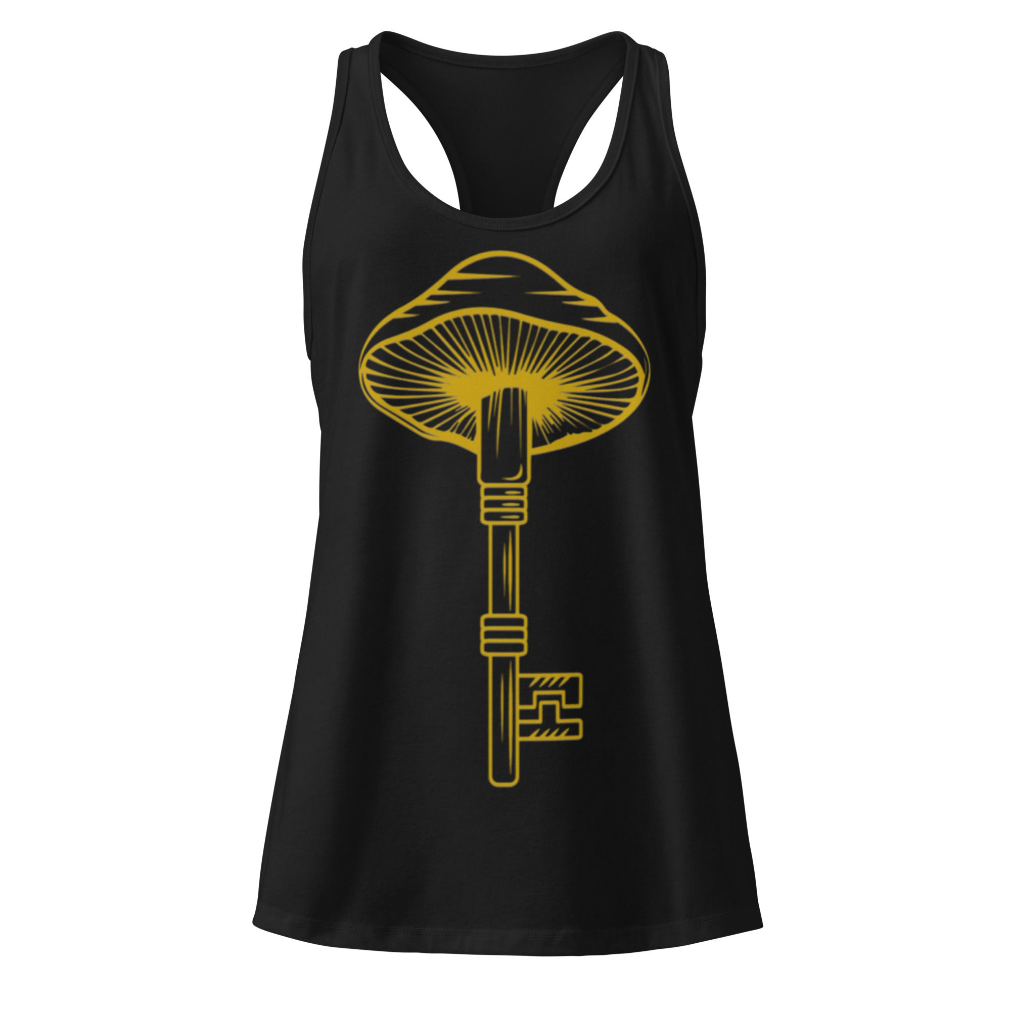 Women’s fitted racerback tank top