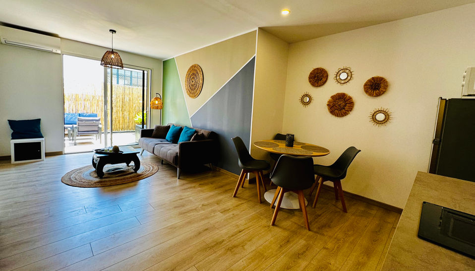 Salon et coin à manger Le Magnolia