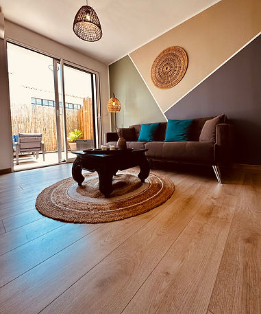 Salon Le Magnolia Villa Vaihere in der Camargue