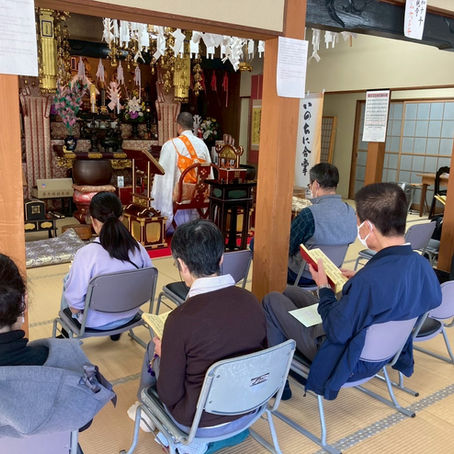 11月月例法要を執り行ないました