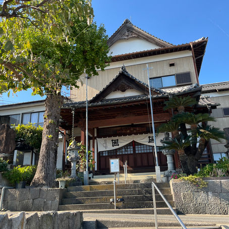 長國寺様で法話