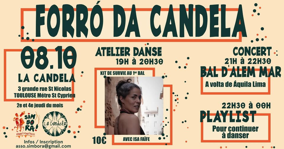 Forró da Candela Le Bal d'Além Mar
