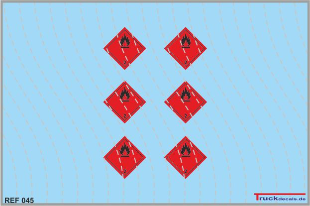 Label Hazard Class 2