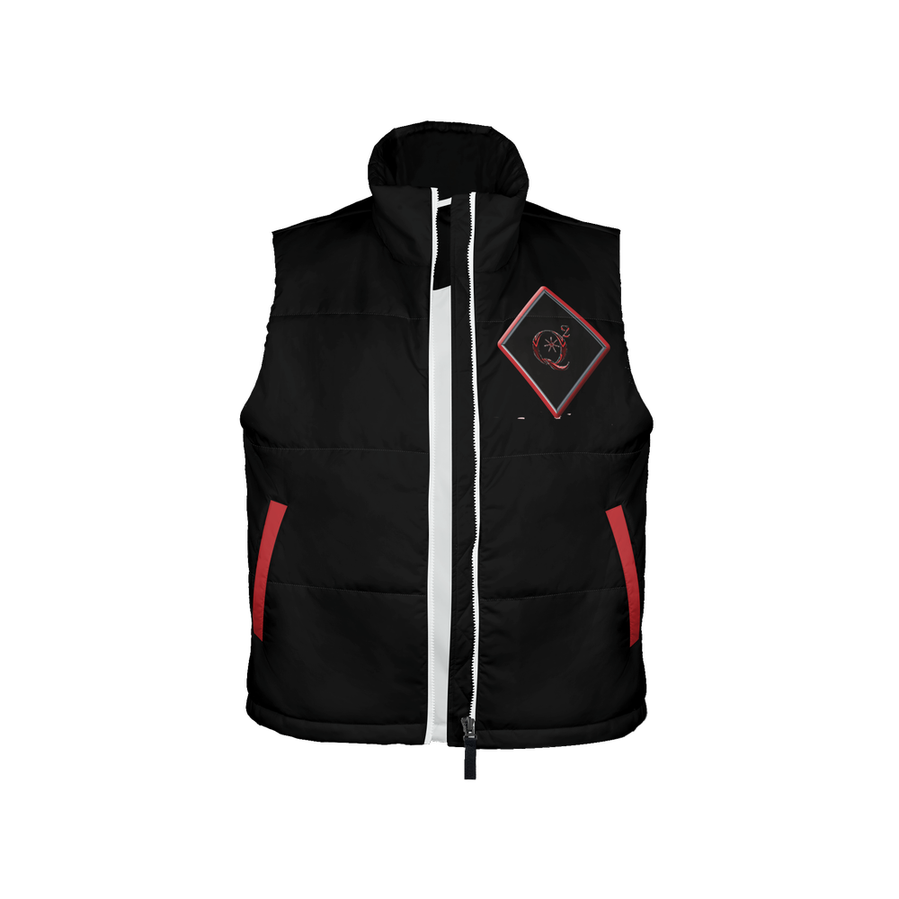 Men's Full-Zip Sleeveless Puffer Vest-Lightweight Ecodear