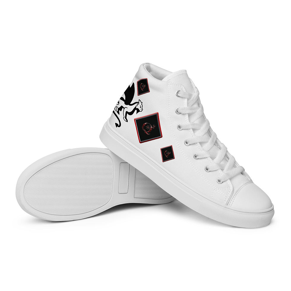 Thumbnail: Men’s high top canvas shoes