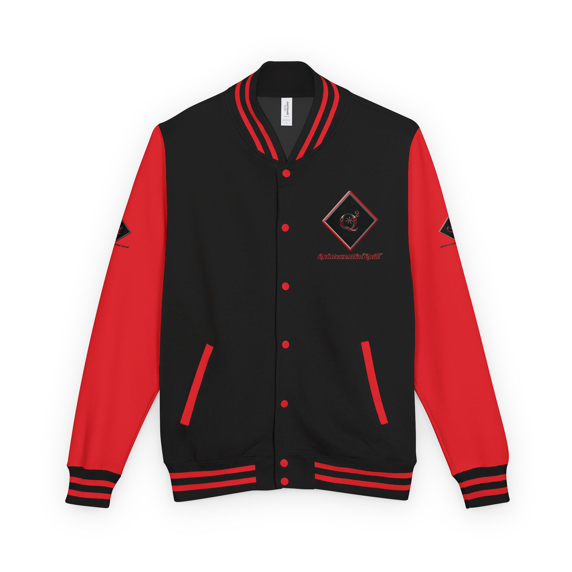 Heavyweight letterman jacket