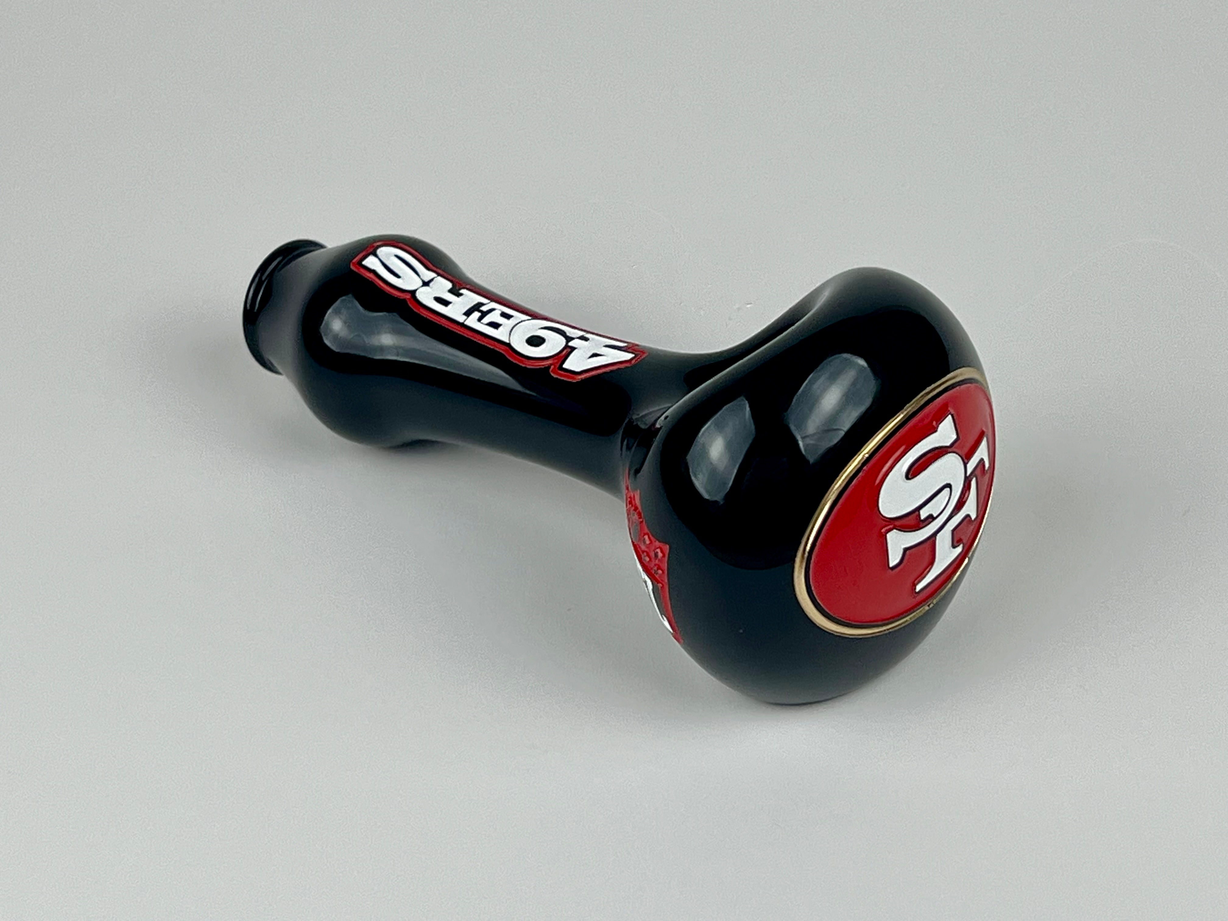 San Francisco 49ers Glass Pipe