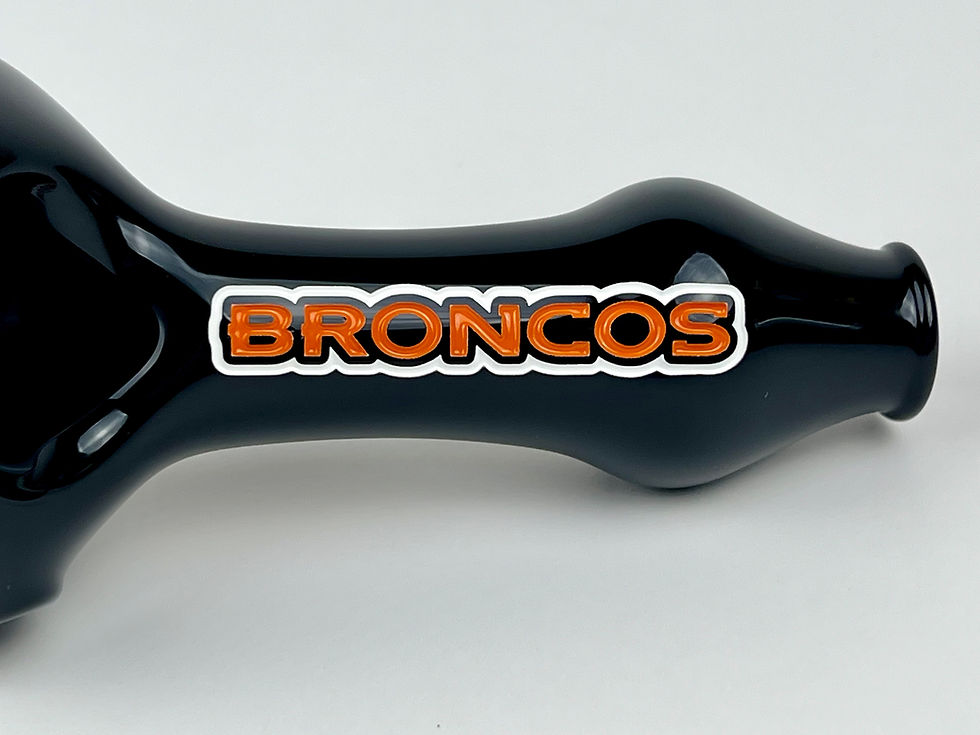 Thumbnail: Denver Broncos Glass Pipe