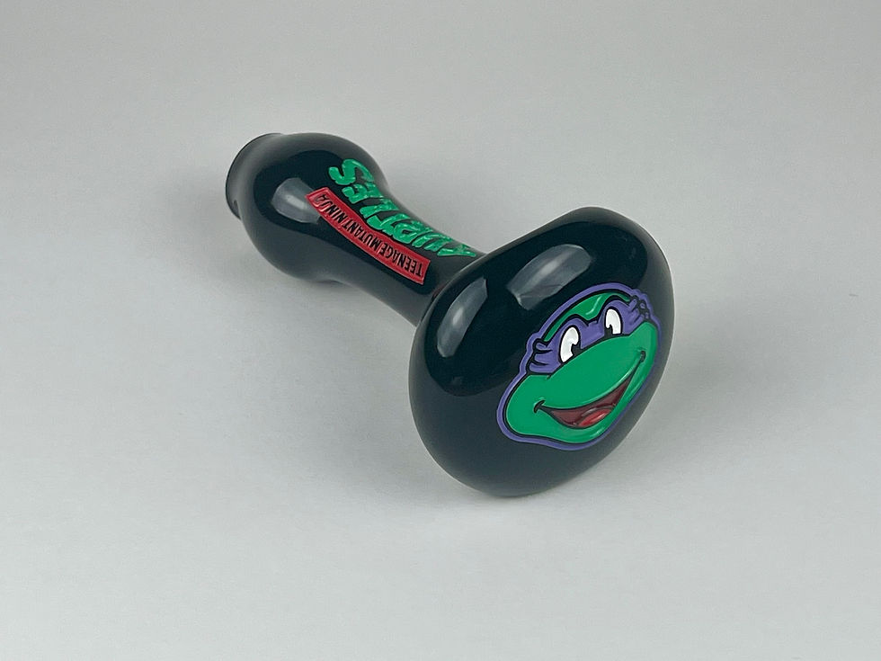 T.M.N.T. Glass Pipe - Donatello