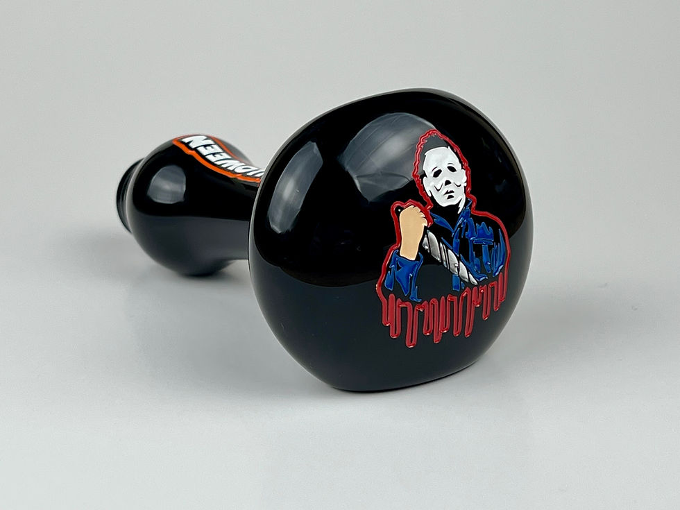 Thumbnail: Halloween Glass Pipe - Michael Myers