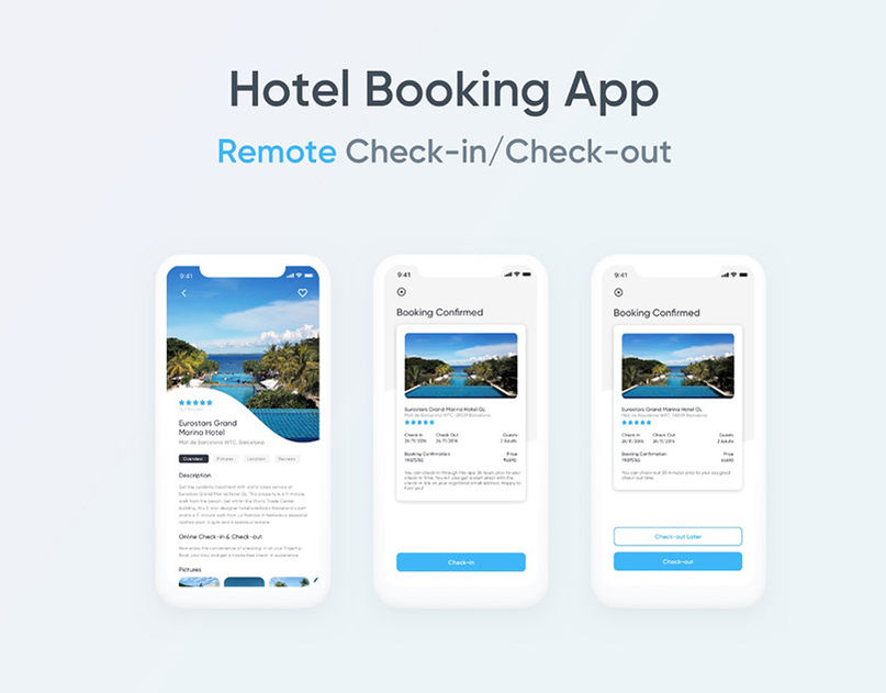 Hotel booking app
Online check-in
Online check-out
Hotel management software
Mobile hotel booking
Digital check-in
Digital check-out
Contactless check-in
Contactless check-out
Mobile key access
Guest experience
Hospitality technology
Property management system
Hotel automation
Streamlined hotel operations