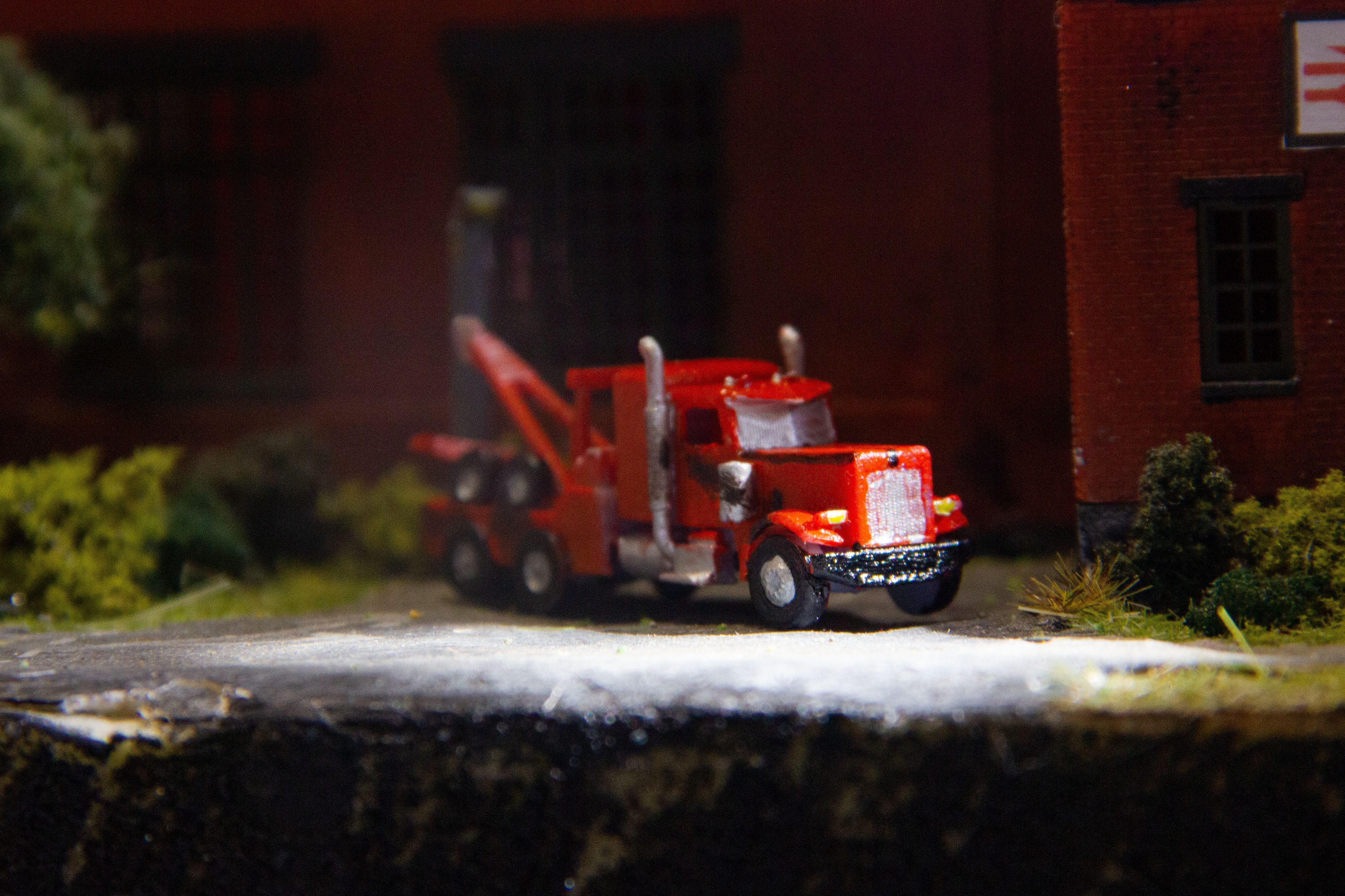 N scale Tow Truck