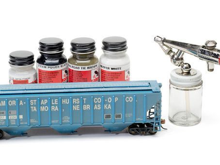 Using An Air Brush To Paint Scale Models