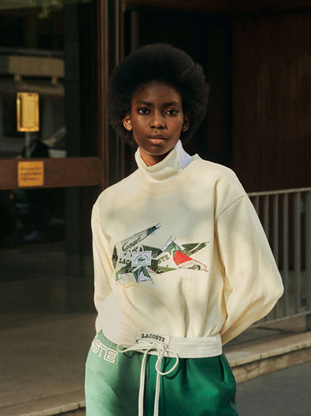 Lacoste creative director Louise Trotter unveils a upcycled capsule collection