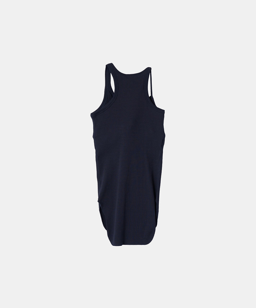 サムネイル： Organic Cotton Asymmetry Bra Tanktop