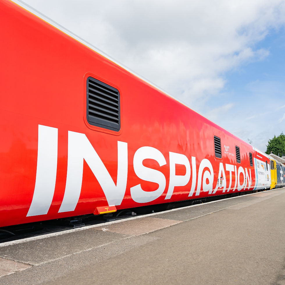 Railway 200 Inspiration Exhibition Train. Jack Boskett