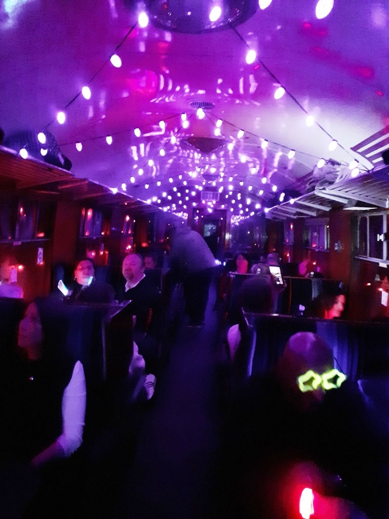 People enjoying Boogie Lights! Pete Cherry