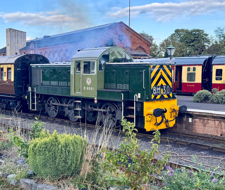 D9551 at Kidderminster - David Bissett