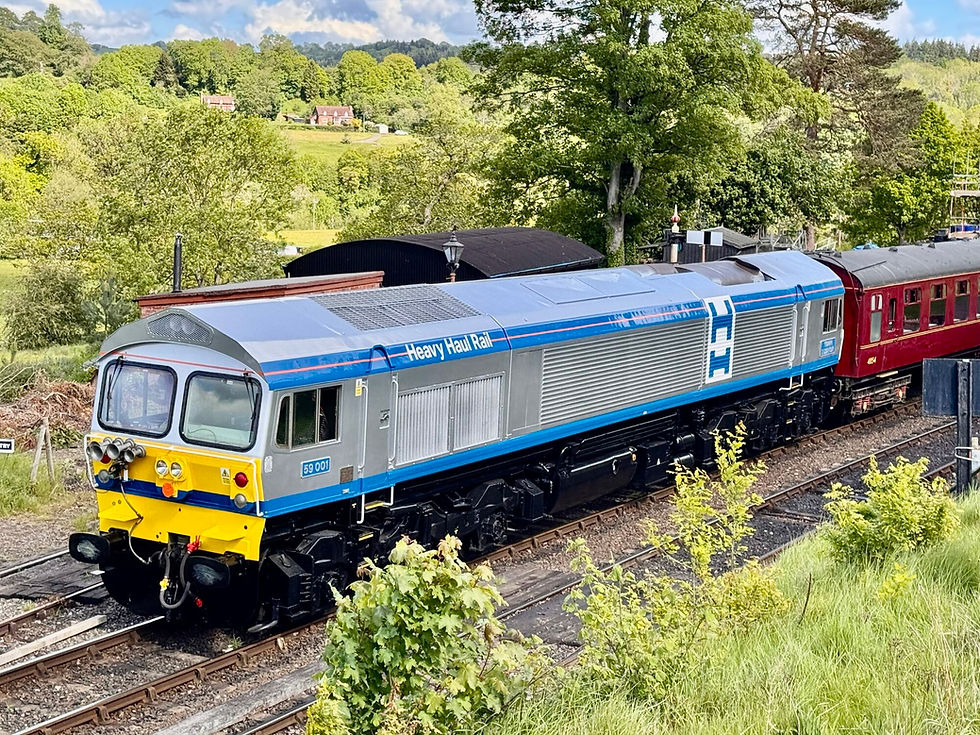 59001 among the greenery of Arley. David Bissett