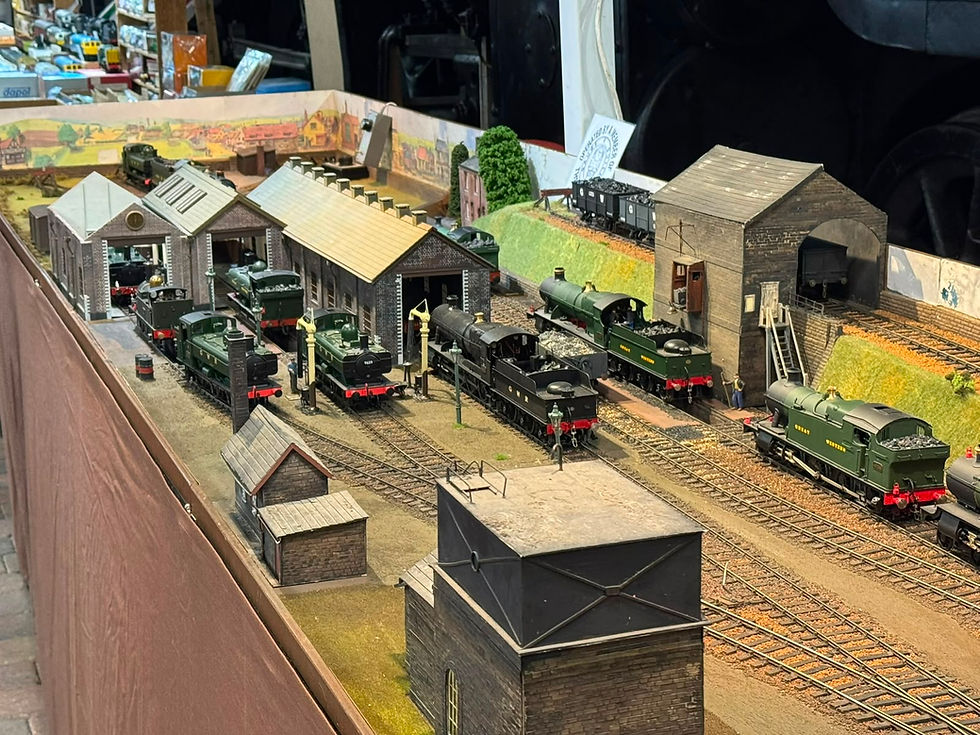 GWR shed "Coldharbour Lane" from last year; this year bringing “Swansea Riverside” & “Docklands”