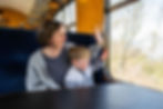 Enjoying a heritage train ride out to the Engine House