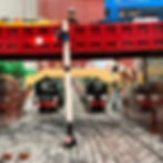 Brick Weekend layout. UK LEGO train club, LUKR
