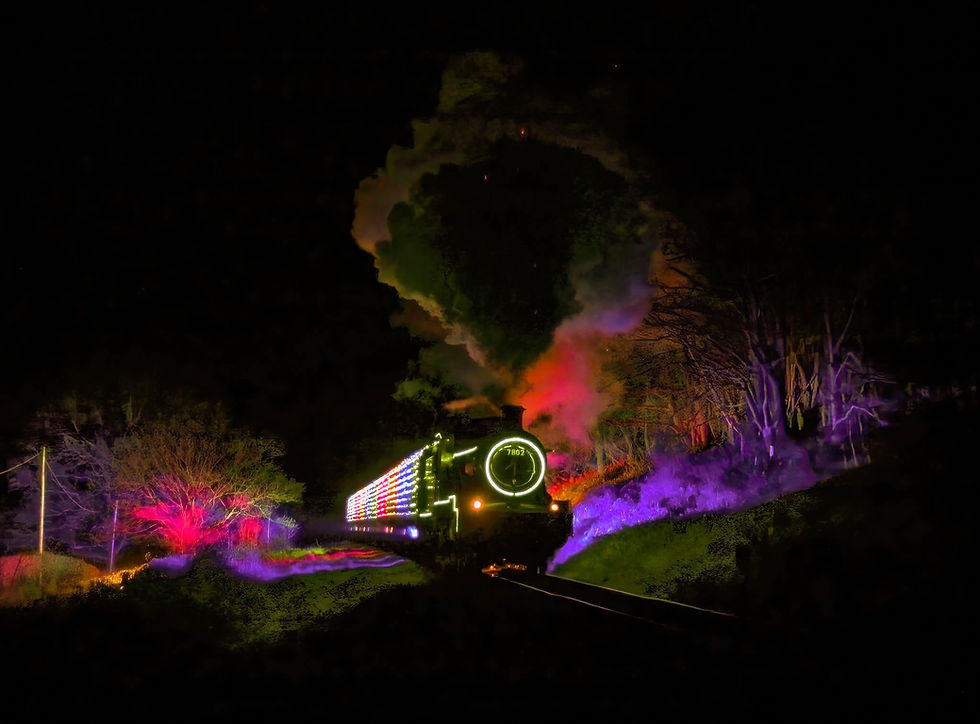 Boogie Lights Express. Alan Corfield