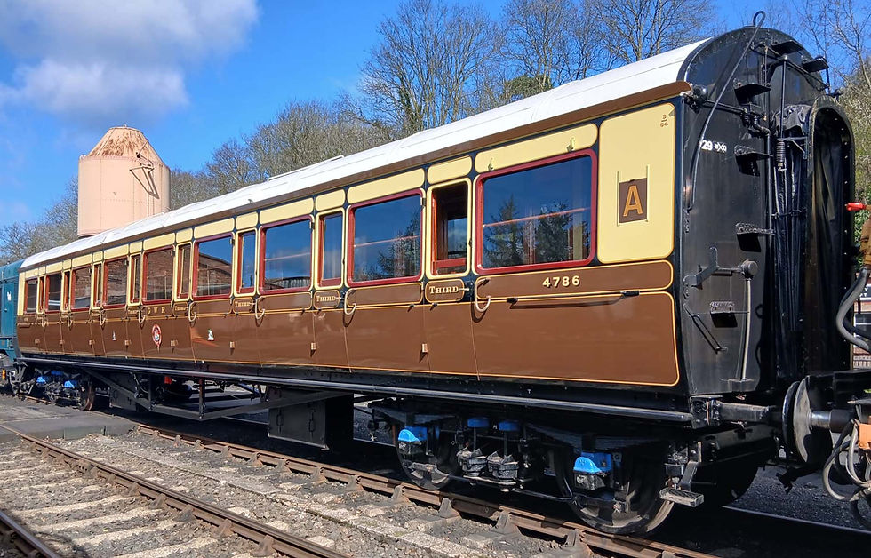 4786 at Bewdley. Robin Organ