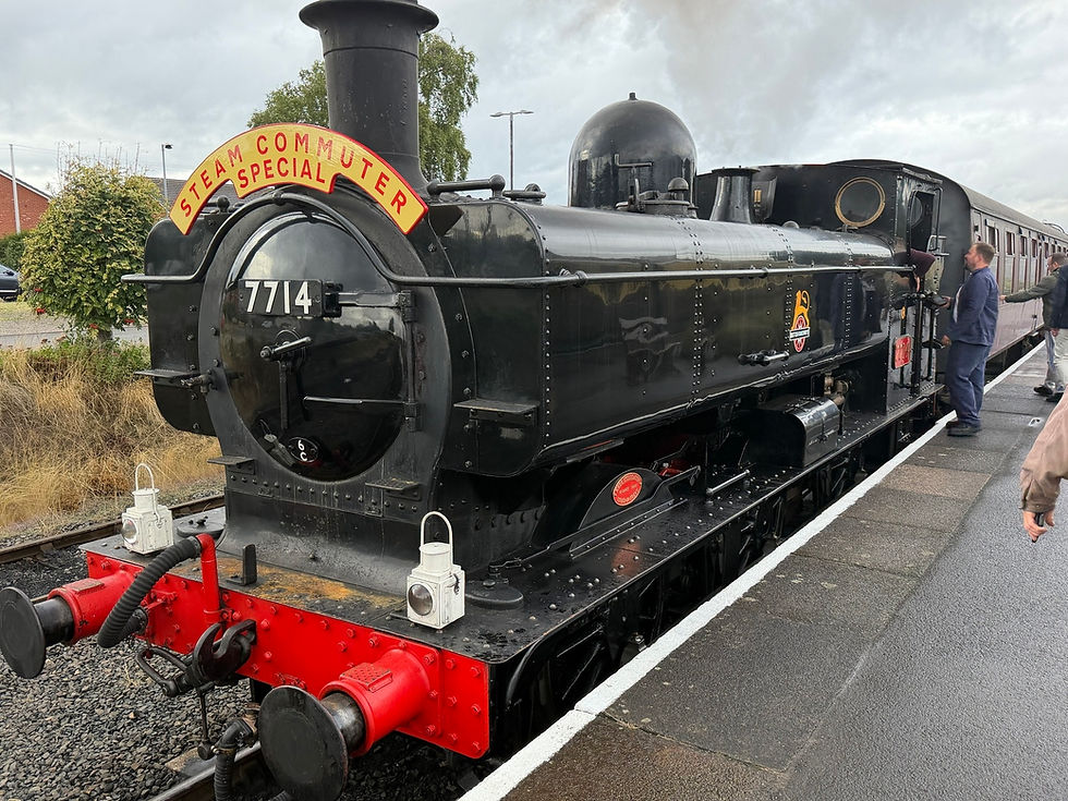 A few last-minute checks before departure. Simon Turner
