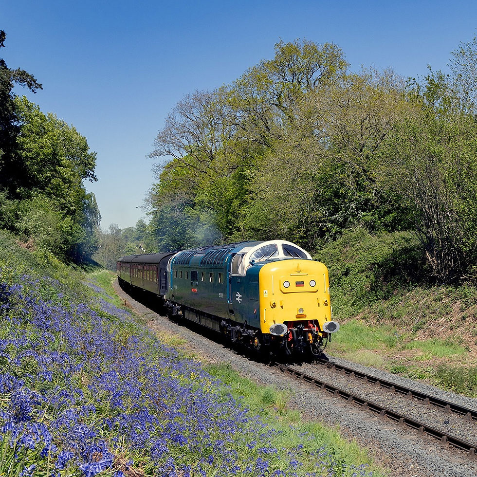 55009 on test at the SVR. Andy Taylor