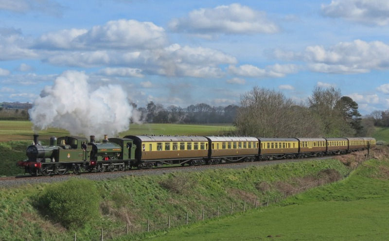 GWR 1450 and GWR 813. Kieran Hardy