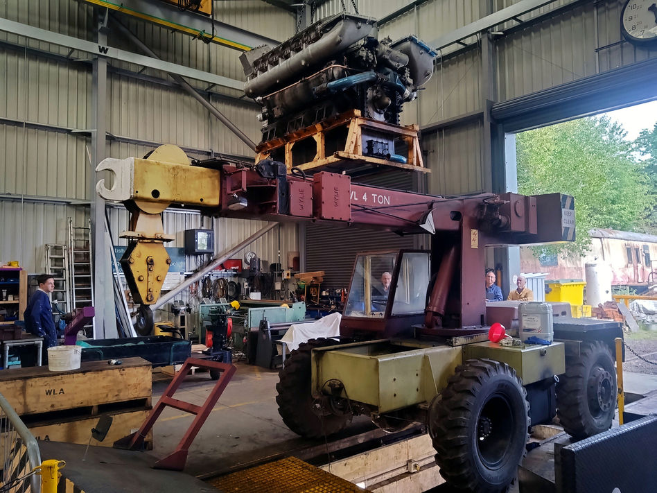 Sept 9 -The hose has been replaced and the hydraulic oil system refilled - Roland Bull