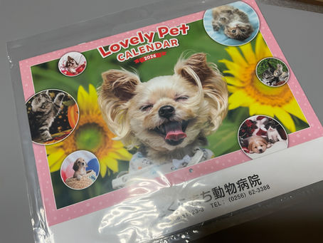 カレンダー配布終了しました