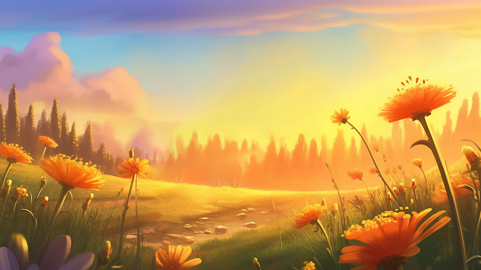 Power Full Kids illustrated background system