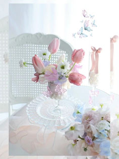 新作・春を纏うパール・グラス🦋