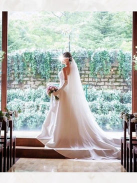 ワンちゃんも一緒♡緑溢れるリゾートウエディング