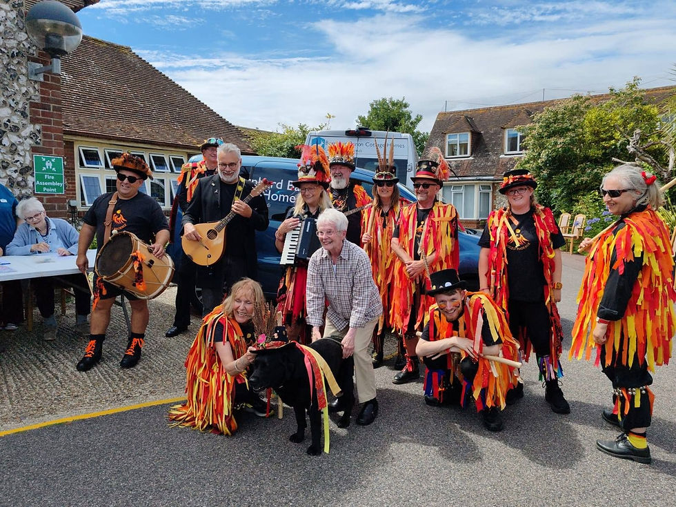 Bridget with The Ragged Phoenix at the BBCH Summer Fayre 2025