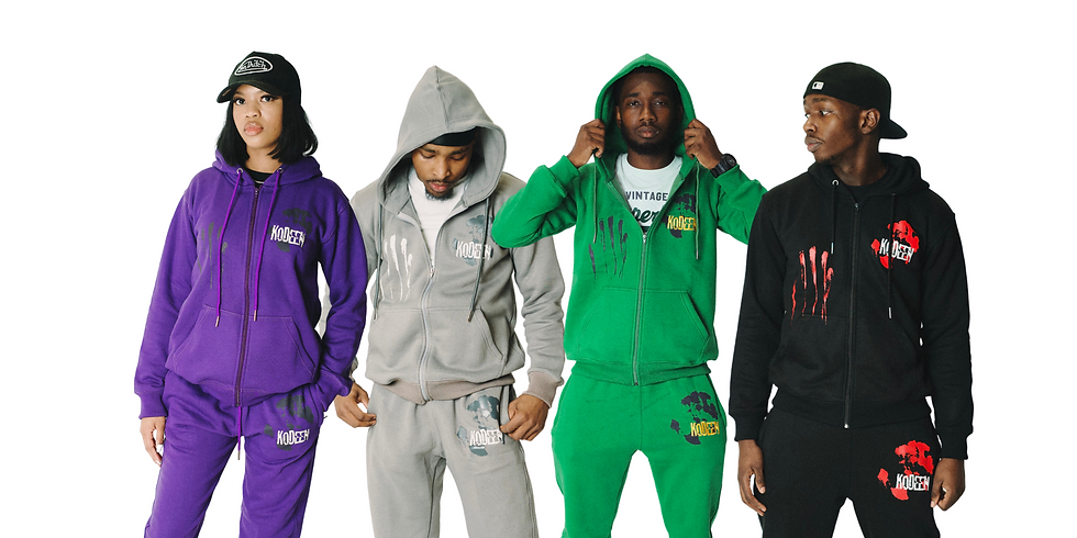 Behind the Scenes with Kodeen is Dope. Kofi Deen is preparing to release New Sweatsuits !