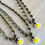 Thumbnail: Daisy Flower Necklace With Czech Crystal, Perfect For Summer