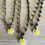 Thumbnail: Daisy Flower Necklace With Czech Crystal, Perfect For Summer