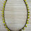 Thumbnail: Citron Yellow Green Droplet Necklace For Summer Beach Days