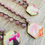Thumbnail: Vintage Garden Fabric on Rosy Crystal