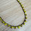 Thumbnail: Citron Yellow Green Droplet Necklace For Summer Beach Days
